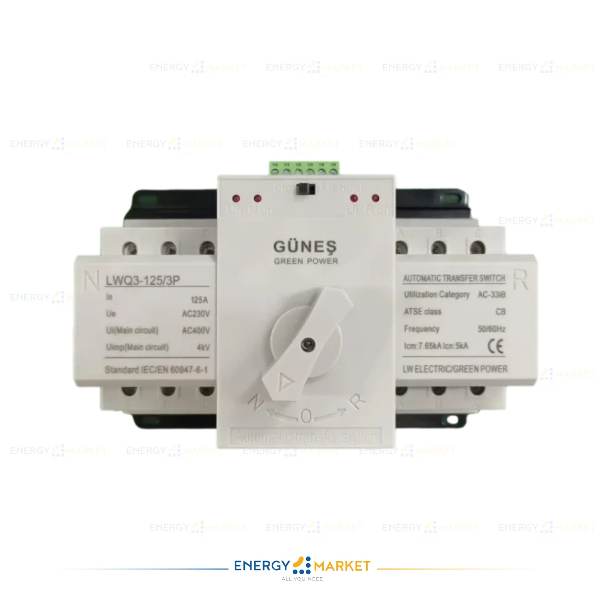 Interrupteur / Switch Automatique DC 270 A – Coupure Solaire Haute Puissance