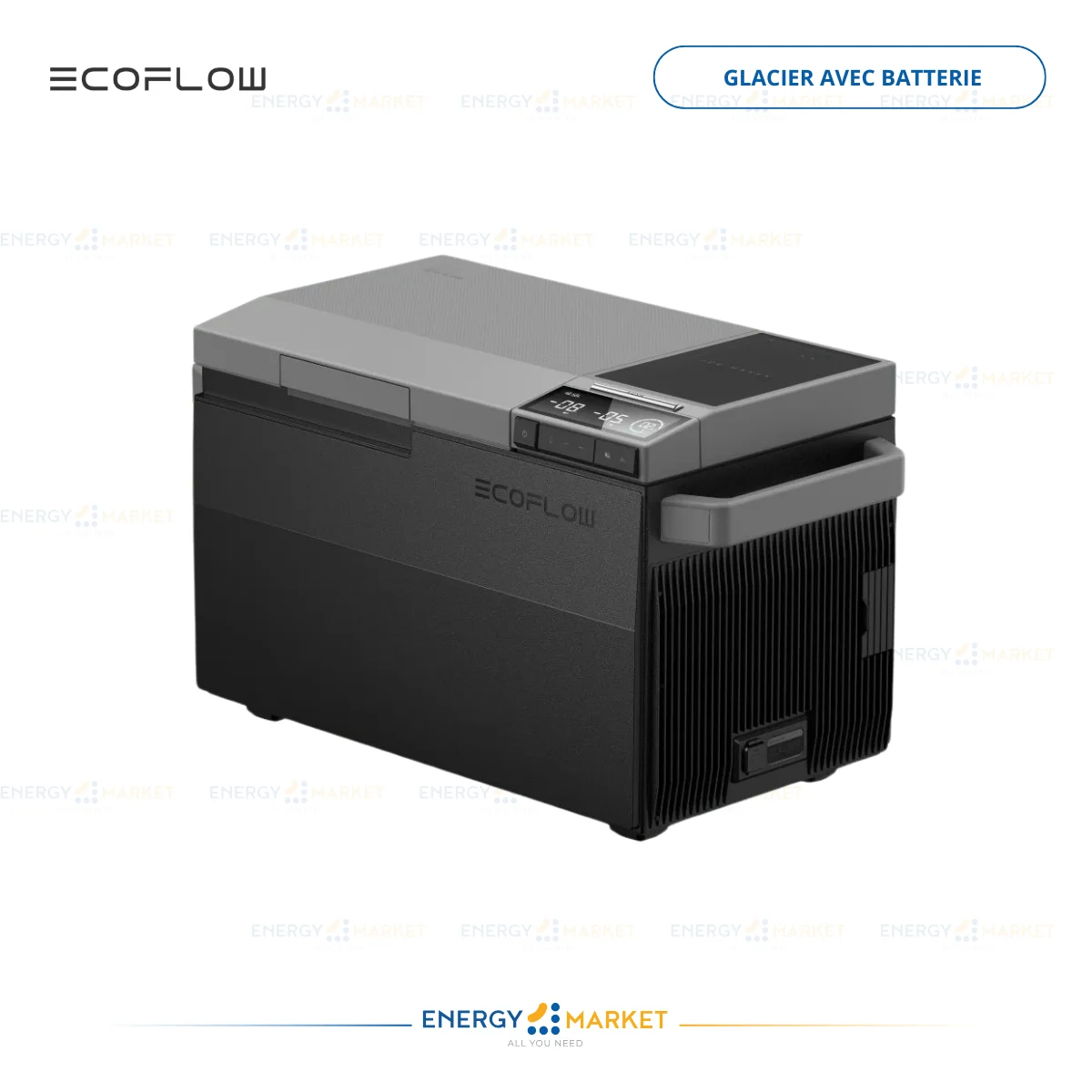 Réfrigérateur portable EcoFlow GLACIER avec batterie