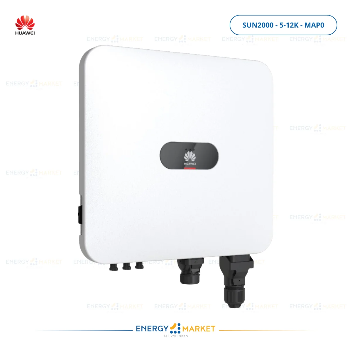 Onduleur Solaire Huawei SUN2000-5-12K-MAP0 – Triphasé