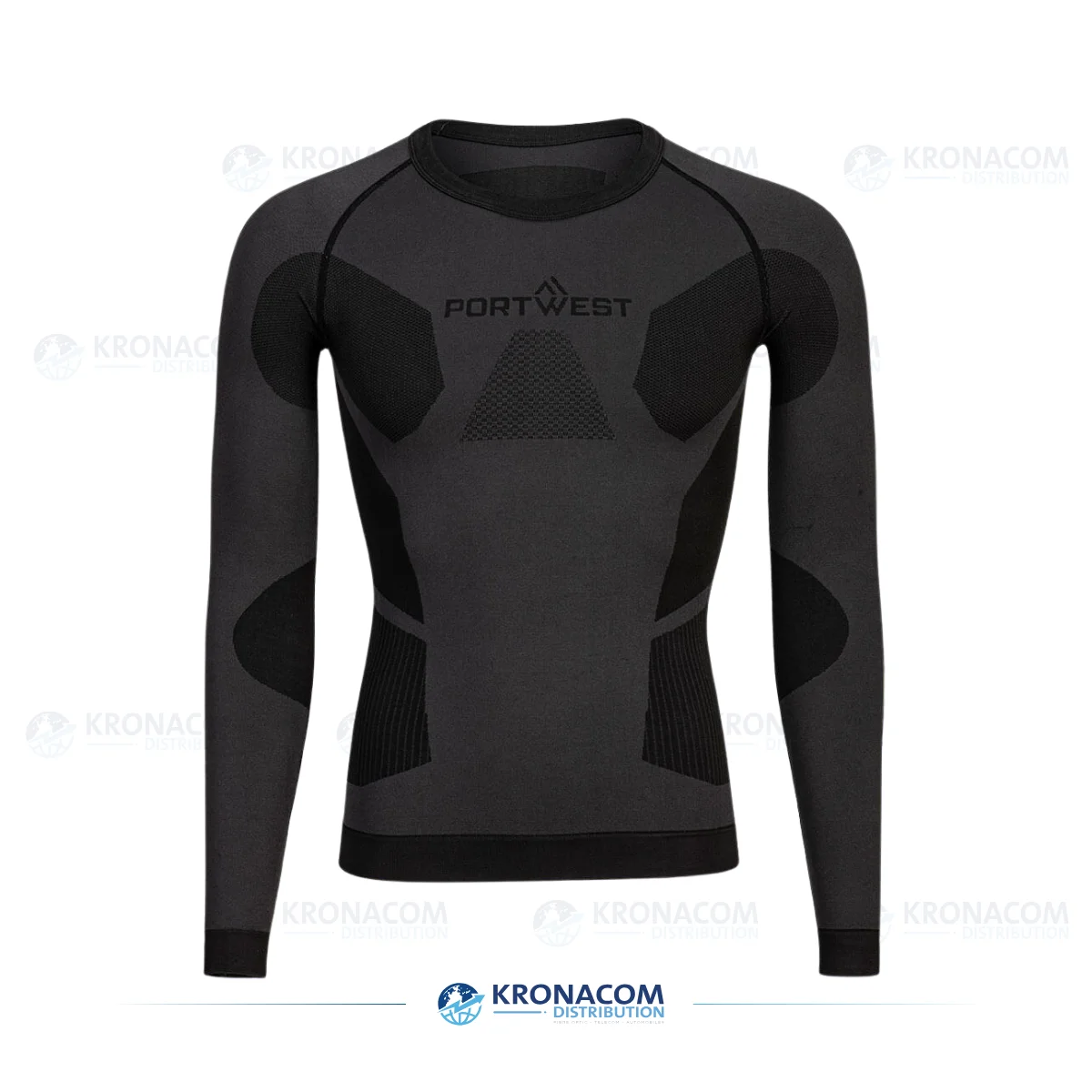 B173 – Dynamic Air Thermounterhemd Anthrazit