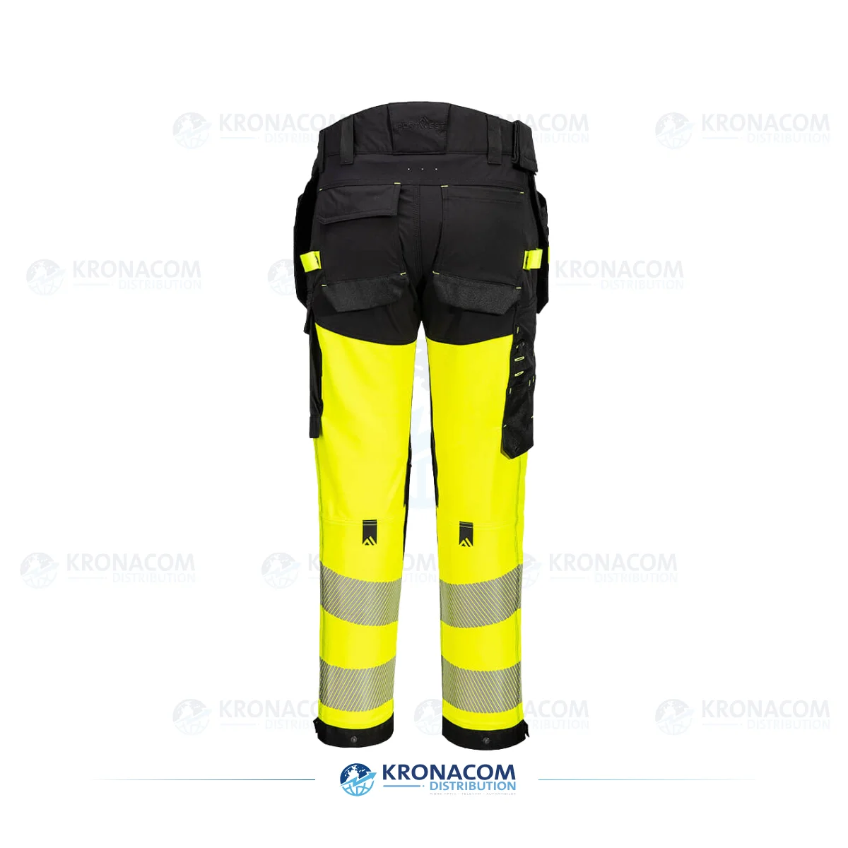EV442 – EV4 Hi-Vis Stretch Hose Klasse 1 mit abnehmbaren Holstertaschen