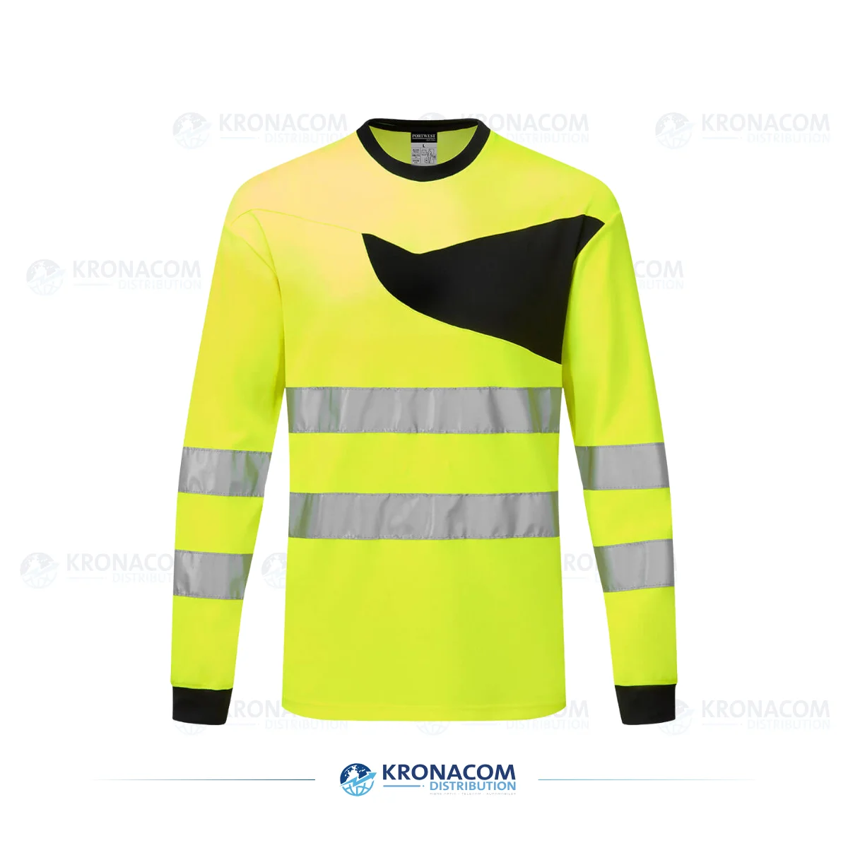 PW221 – PW2 Hi-Vis T-Shirt Langarm