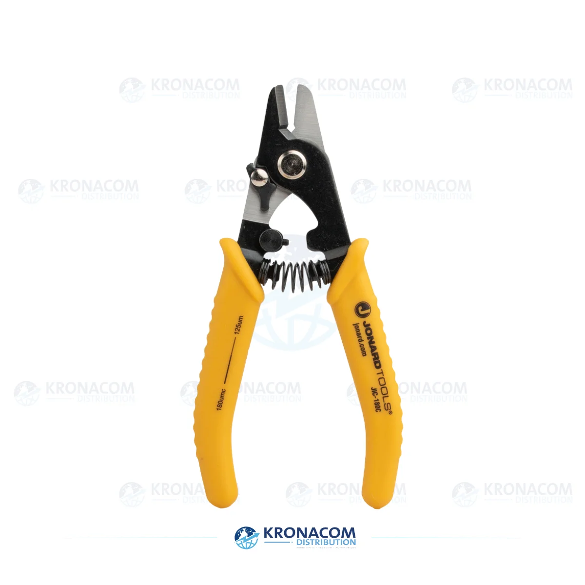 JIC-180C Ergonomische Glasfaser-Abisolierzange, 180 Mikron