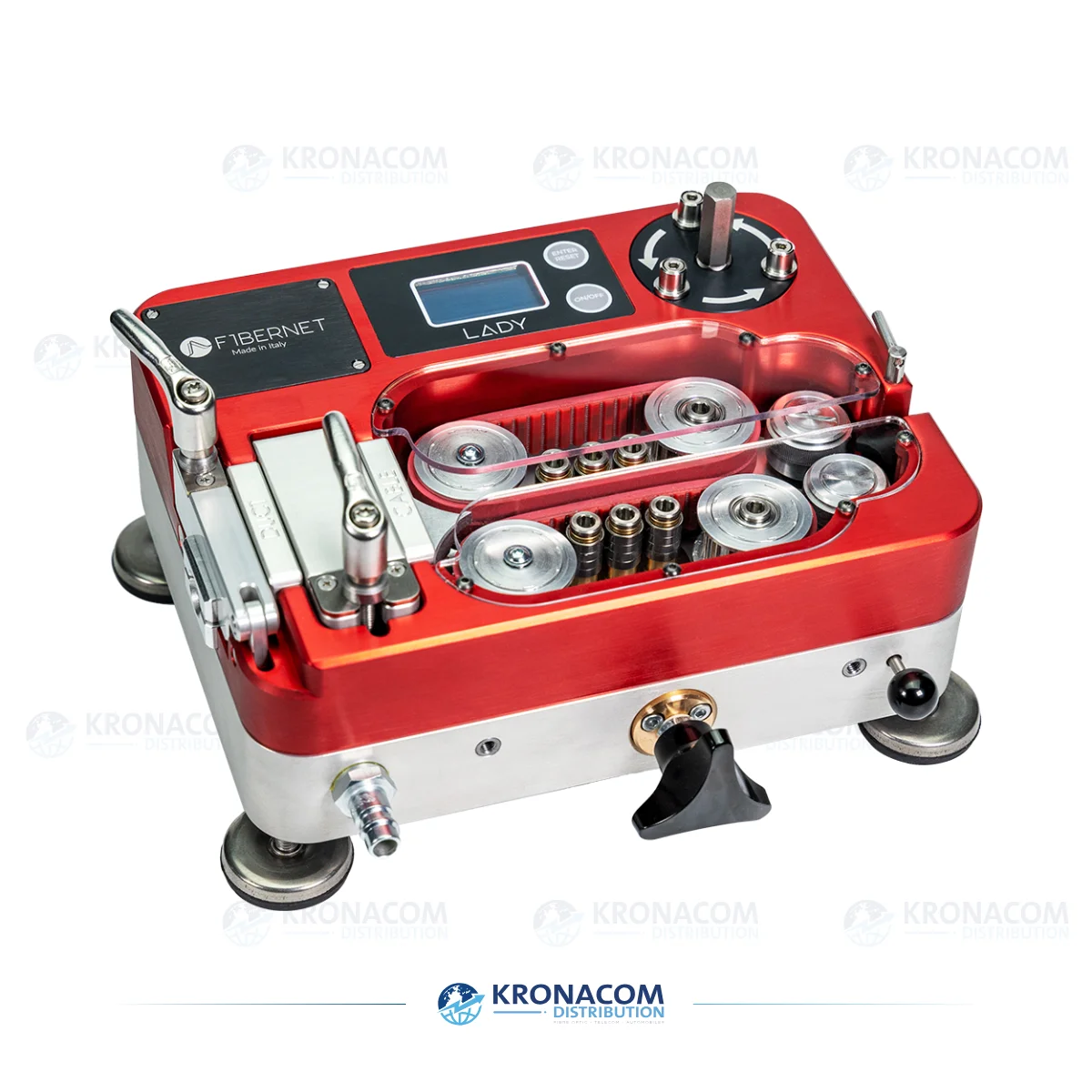 LADY Kabelblasmaschine – Fibernet FTTH Installation