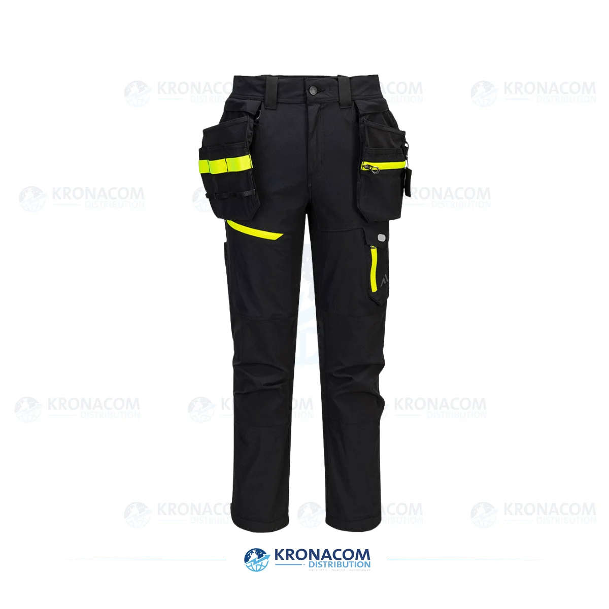 EV446 – Leichte EV4 Stretch-Arbeitshose mit abnehmbaren Holstertaschen