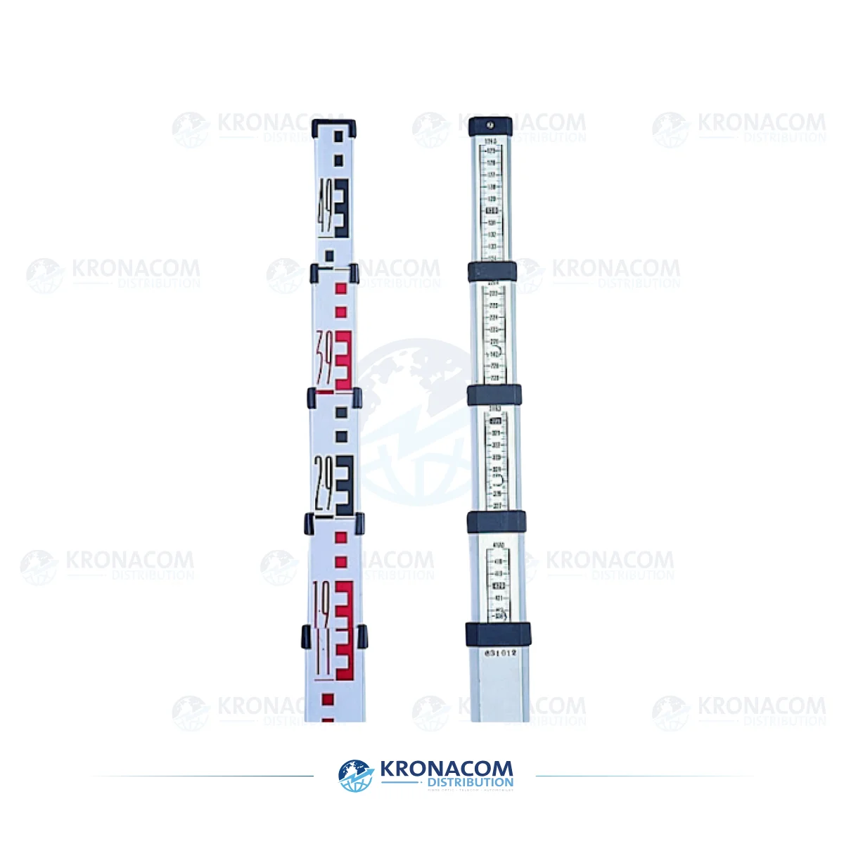 5 m Teleskop-Nivellierlatte – Aluminium