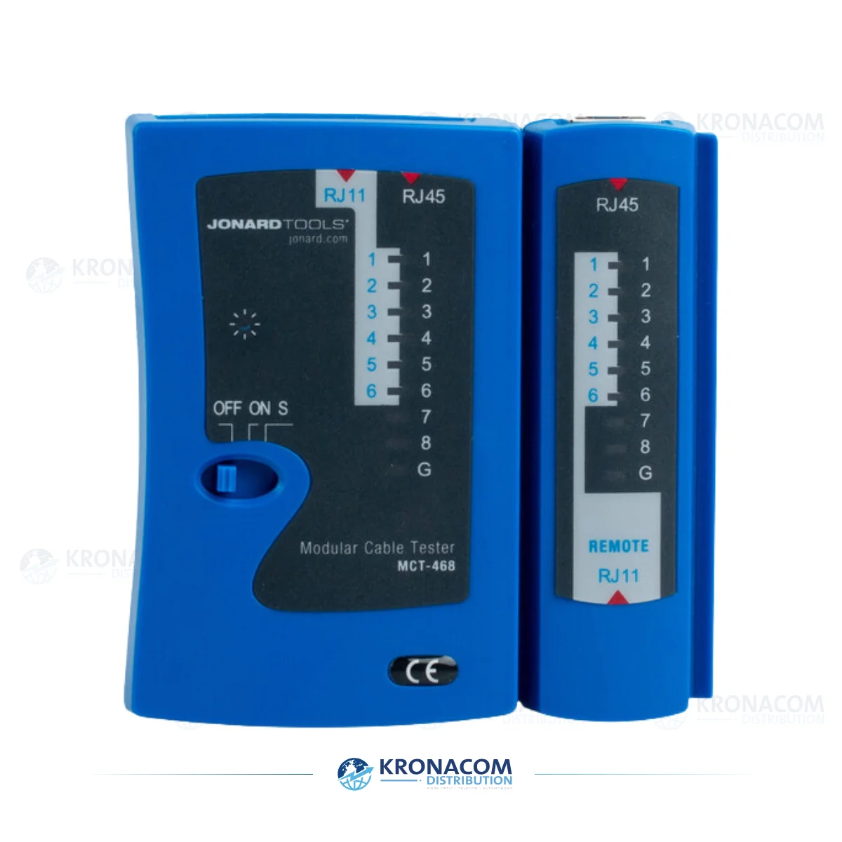 MCT-468 Modular Cable Tester – RJ45, RJ12 & RJ11 Kabel