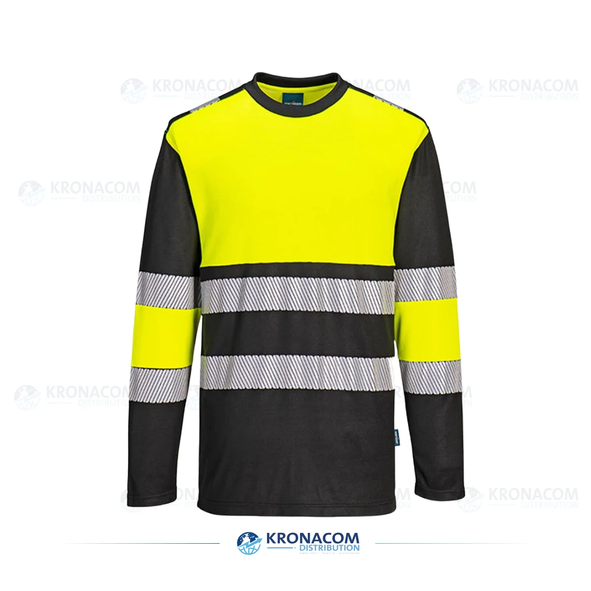 PW312 – PW3 Hi-Vis Langarm T-Shirt Klasse 1