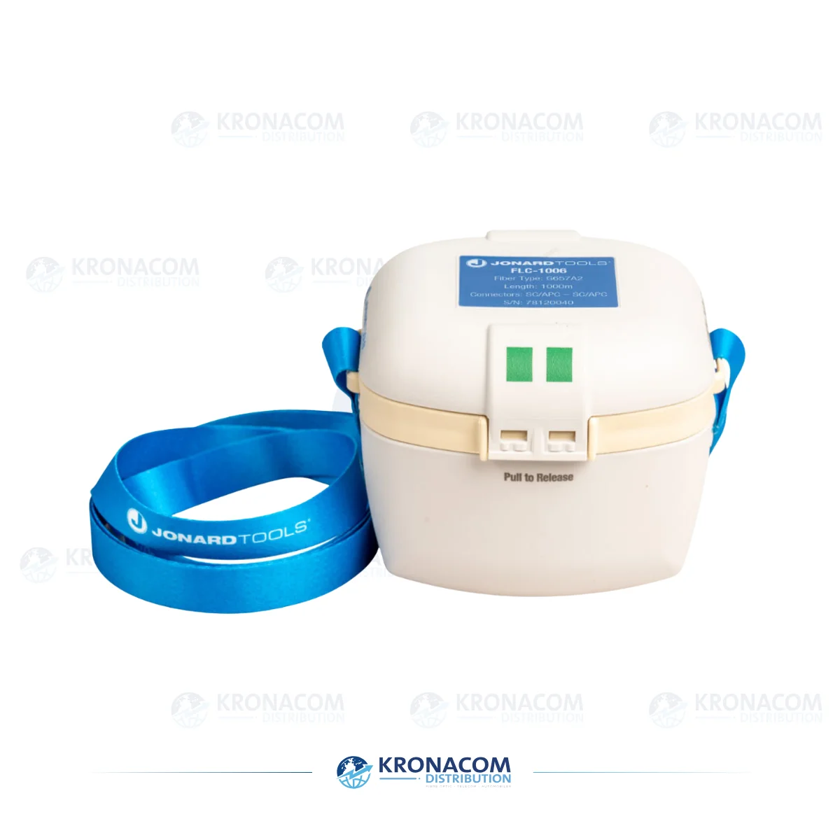 FLC-1006 Singlemode Glasfaser-Startkabel, 1000 m, SC/APC-SC/APC